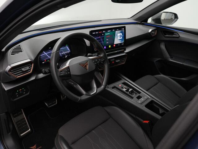 Cupra Leon Sportstourer Business 1.4 e-Hybrid VZ 204 pk DSG | Panoramadak | Standkachel | Chassis Control | Achteruitrijcamera | Stoelverwarming | Park Assist | 19 inch