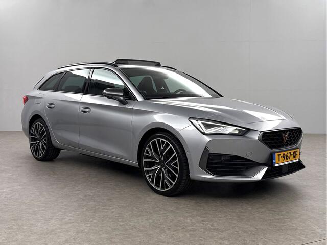 Cupra Leon Sportstourer 1.4 e-Hybrid VZ Performance 245PK Pano Memory Sfeerverl. LED Camera Carplay Virtual Clima Cruise 19"LMV Navi PDC
