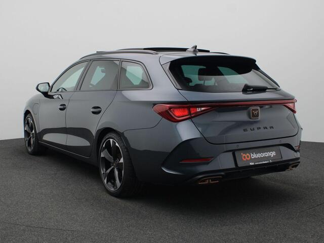 Cupra Leon Sportstourer 1.4 e-Hybrid Business 204PK DSG full led, adaptive cruise met travel assist, stuur-stoelverwarming, panoramadak, achteruitrijcamera, keyless, alarm, 18" lichtmetaal