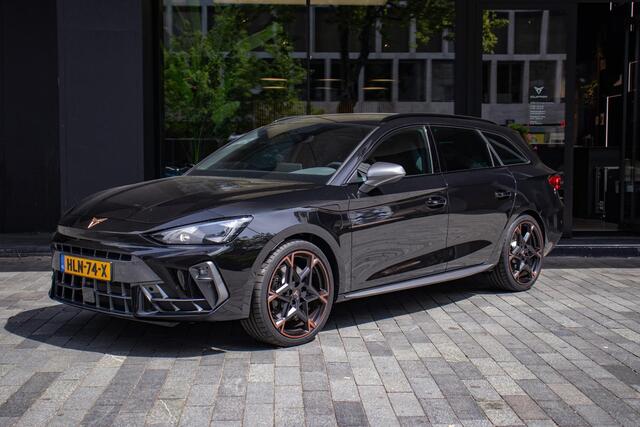 Cupra Leon Sportstourer 1.5 TSI e-Hybrid VZ Performance | Sennheiser Audio | Lederen bekleding | Matrix LED | Achteruitrijcamera | Dodehoek sensor | Adapt. cruise control