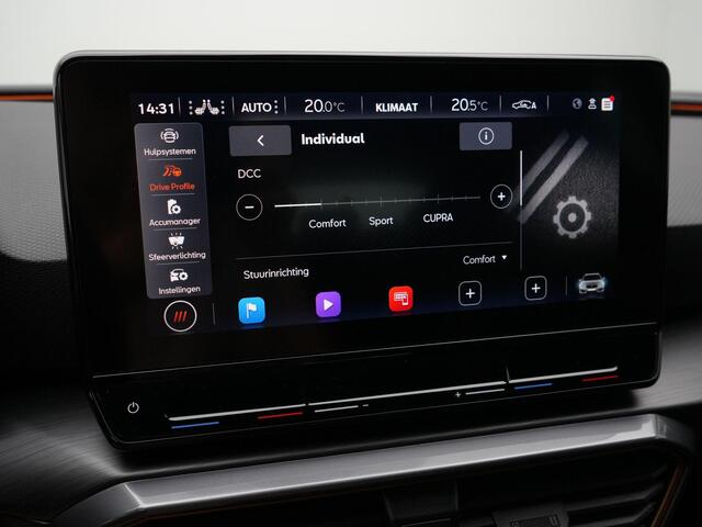 Cupra Leon Sportstourer 1.4 245 pk DSG e-Hybrid VZ Performance | Adaptief onderstel | Stuur-/stoelverwarming | Adaptive Cruise | Navigatie