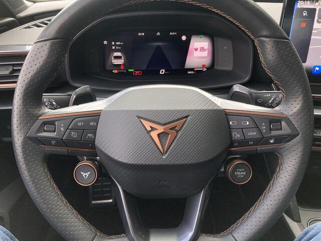 Cupra Leon Sportstourer 1.4e-Hybrid 180kW/245PK VZ DSG · Trekhaak · Camera + Parkeersensoren · Navigatie · Garantie tot april 2027 of 90000km