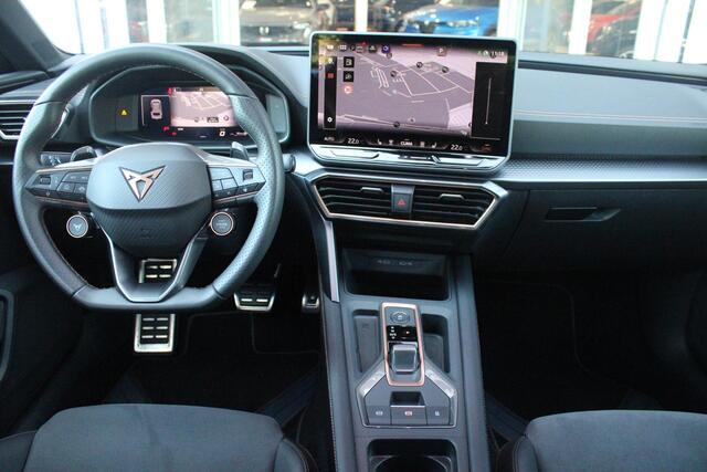 Cupra Leon Sportstourer 1.5 eTSI 150PK BUSINESS EDITION | NIEUW MODEL! | PANORAMISCH SCHUIF/KANTELDAK | SENNHEISER AUDIO SYSTEM | ELEKTRISCH VERSTELBARE BESTUURDERSSTOEL MET GEHEUGENFUNCTIE | LED MATRIX KOPLAMPEN | DRAADLOZE APPLE CARPLAY/ANDROID AUTO | NAVIGATIE | ACHTERUITRIJ 