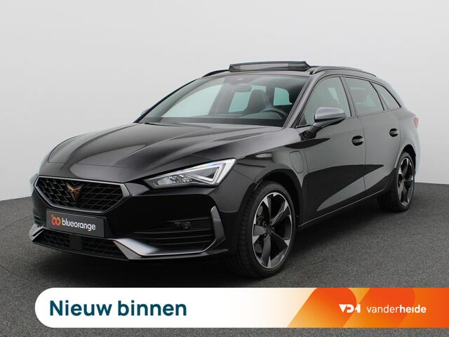 Cupra Leon Sportstourer 1.4 e-Hybrid Black Edition 245PK DSG Pano-Schuifdak, Adaptieve Cruise Controle, Virtual Pedal, Side Assist, Keyless, Stoel-Stuurverwarming, Memorystoel, 18" LM Velgen