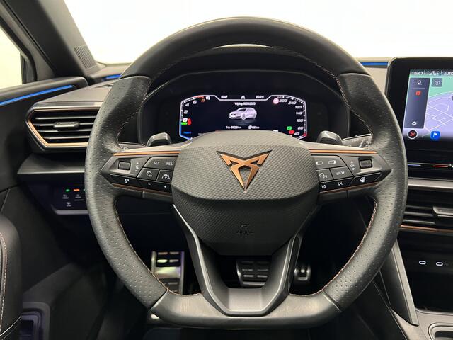Cupra Leon Sportstourer 1.4 e-Hybrid VZ Business | NAVI | TREKHAAK | LEDEREN BEKLEDING | STOEL-/STUURVERWARMING | ACC | KEYLESS |