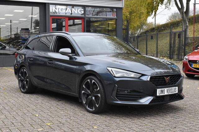 Cupra Leon Sportstourer 1.4 e-Hybrid VZ Performance 245PK | SOH 99.6% | Stuur/Stoelverwarming | ACC | Navi | 12 mnd BOVAG garantie | Whatsapp 06-53188999