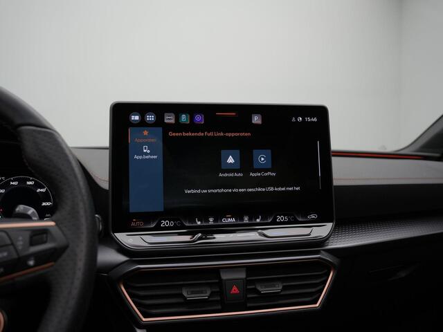 Cupra Leon Sportstourer 1.5 TSI e-Hybrid 272 pk VZ Performance | Panoramadak | Leder/alcantara | Geheugenstoel | Adaptief onderstel | Stuur-/stoelverwarming