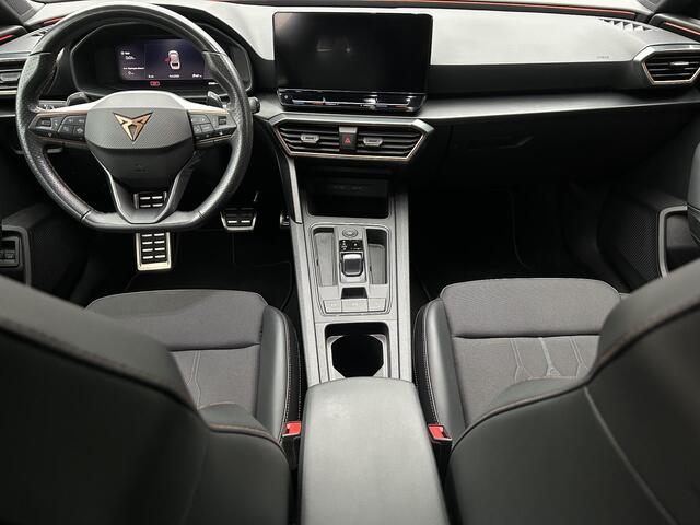 Cupra Leon Sportstourer 1.4 e-Hybrid Apple & Android Carplay/Sportstoelen verwarmd/Park. Sens./Keyless/Sfeerverlichting/18'' LMV/ Navi/(MET GARANTIE*)