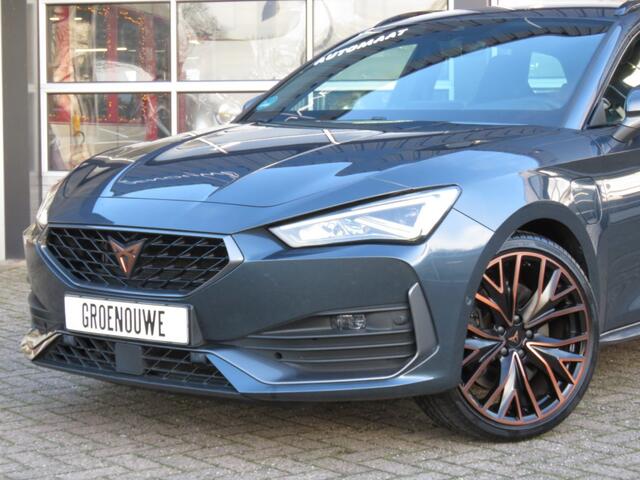 Cupra Leon Sportstourer 1.4 e-Hybrid 245pk COPPER ED. / 19 Inch / Sportstoelen / Start knop stuur / Leder / Memory / BOVAG garantie