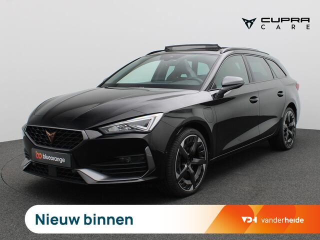 Cupra Leon Sportstourer 1.4 e-Hybrid VZ Performance 245PK DSG SOH 87%, Panoramadak, Memorystoel, Achteruitrijcamera, Stuur/Stoelverwarming, Side assist, Keyless, 19'' lichtmetaal