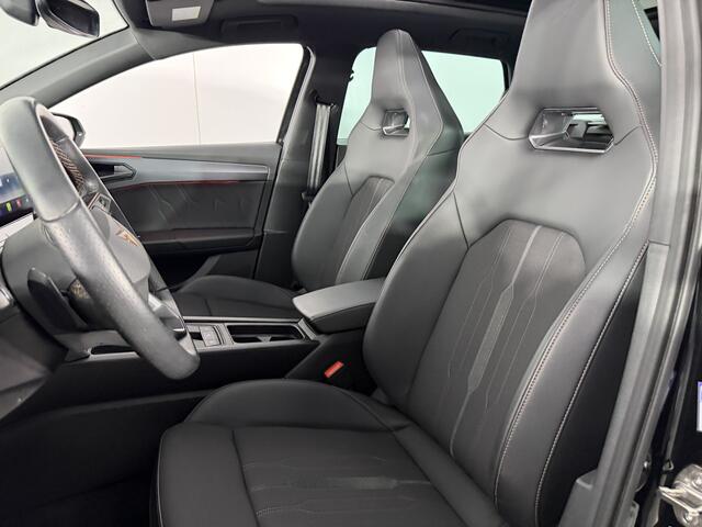 Cupra Leon Sportstourer 1.4 e-Hybrid VZ Performance / AUTOMAAT/ 245PK/ PANO/ MEMORY SEAT/ STUUR+STOELVERWARM./ KEYLESS/ PARK.SENSOR.V+A/ CAMERA/ ELEK.KLEP/ DODEHOEK/ ACC/ FULL LINK/ RIJ-MODI/ NAVI/ DAB/ CLIMA/ LED/ ISOFIX