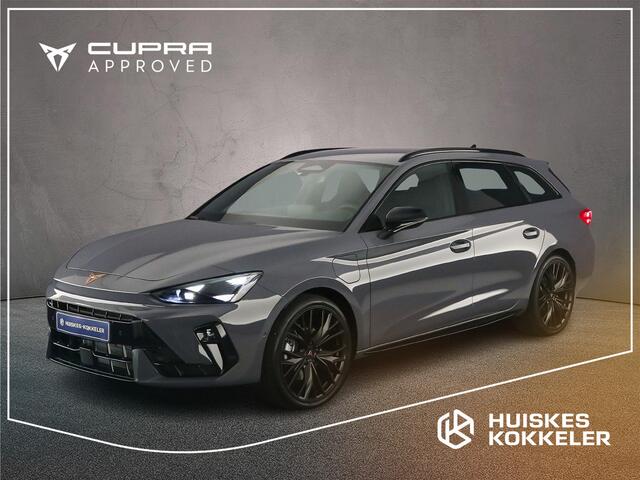 Cupra Leon Sportstourer Business 1.5 TSI eHybrid 204pk DSG Automaat Adaptive cruise control, Sennheiser audio, Navigatie, Achteruitrijcamera, Elektrische achterklep, LED koplampen, Stuurwiel verwarmd