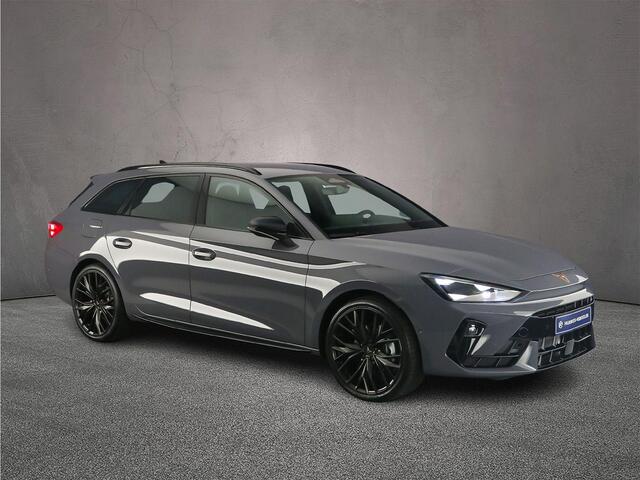 Cupra Leon Sportstourer Business 1.5 TSI eHybrid 204pk DSG Automaat Adaptive cruise control, Sennheiser audio, Navigatie, Achteruitrijcamera, Elektrische achterklep, LED koplampen, Stuurwiel verwarmd