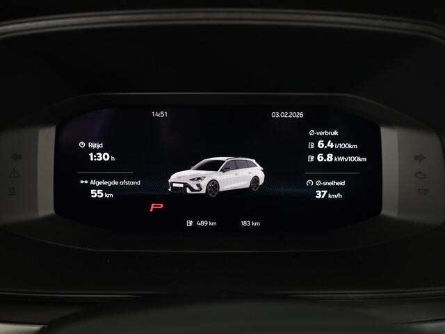 Cupra Leon Sportstourer 1.5 TSI e-Hybrid Business 204PK | Panoramadak | Sennheiser | 19 Inch | Achteruitrijcamera |