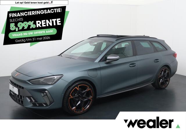 Cupra Leon Sportstourer 1.5 TSI e-Hybrid VZ Performance | 272 PK | SoH 94% | Panoramadak | Matrix LED koplampen | Adaptive cruise control | Apple Carplay/Android Auto |