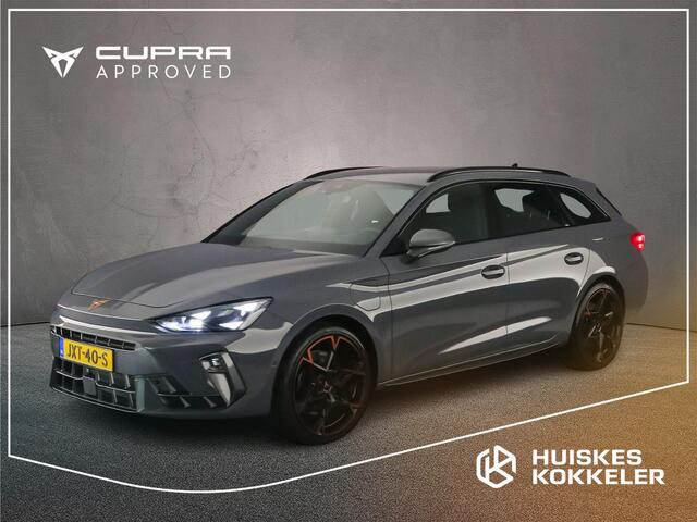 Cupra Leon Sportstourer VZ Performance 1.5 TSI eHybrid 272pk DSG Automaat Trekhaak, Adaptive cruise control, Sennheiser audio, LED matrix koplampen, Elektrische achterklep
