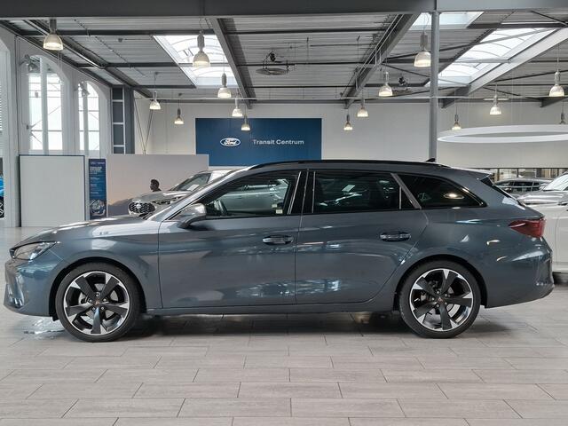 Cupra Leon Sportstourer 1.5 e-TSI 150pk Business | Stoel // stuurwiel verwarming | Adapt. Cruise | Elekt. achterklep | 1/2 leer | Fabrieksgarantie t/m 05-2029 |