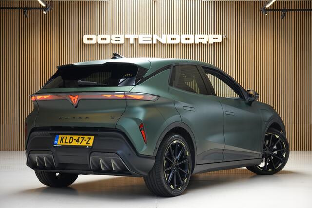 Cupra Raval VZ/225pk Rebel 56 kWh|2026|Pano|Topsport-stoelen+Memory|Navi|PDC+360Camera+Assist|LED|Cruise+ACC|Sfeerverlichting+Doorprojections|Sennheiser|VOL!
