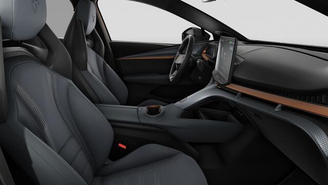 Cupra Tavascan 77kWh Elektromotor 340 1AT VZ Extreme | Digitaal instrumentenpaneel (Virtual Cockpit) | Head-up Display met 'Augmented Reality' | Multifunctioneel verwarmbaar stuurwiel met start- & CUPRA-knop