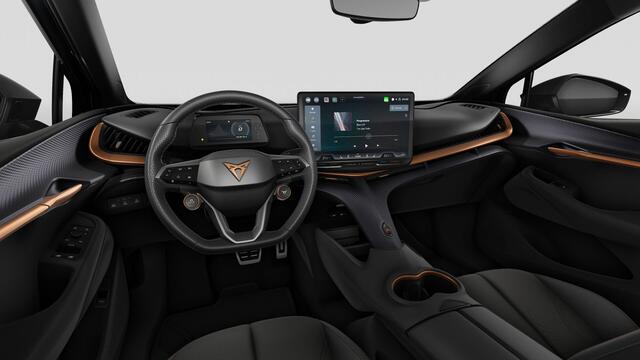 Cupra Tavascan 77kWh Elektromotor 286 1AT Business | Achteruitrijcamera | Digitaal instrumentenpaneel (Virtual Cockpit) | Multifunctioneel verwarmbaar stuurwiel met start- & CUPRA-knop