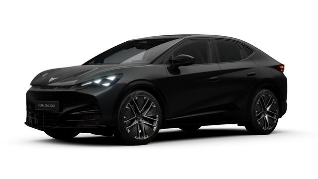 Cupra Tavascan 77kWh Elektromotor 340 1AT VZ Extreme | CUP-kuipstoelen vóór, Nappa leder Enceladus Grey | Digitaal instrumentenpaneel (Virtual Cockpit) | Draadloze Apple CarPlay(TM), Android Auto(TM)