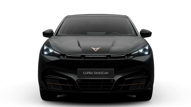 Cupra Tavascan 77kWh Elektromotor 340 1AT VZ Extreme | CUP-kuipstoelen vóór, Nappa leder Enceladus Grey | Digitaal instrumentenpaneel (Virtual Cockpit) | Draadloze Apple CarPlay(TM), Android Auto(TM)