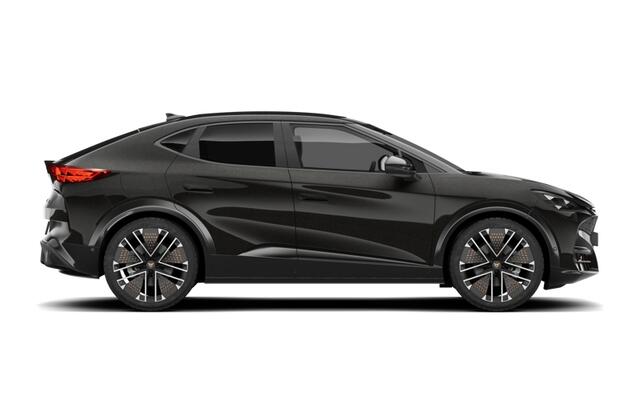 Cupra Tavascan 77kWh Elektromotor 340 1AT VZ Extreme | CUP-kuipstoelen vóór, Nappa leder Enceladus Grey | Digitaal instrumentenpaneel (Virtual Cockpit) | Draadloze Apple CarPlay(TM), Android Auto(TM)