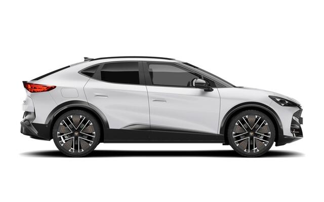 Cupra Tavascan 77kWh Elektromotor 340 1AT VZ Extreme | CUP-kuipstoelen vóór, Nappa leder Enceladus Grey | Digitaal instrumentenpaneel (Virtual Cockpit) | Head-up Display met 'Augmented Reality'