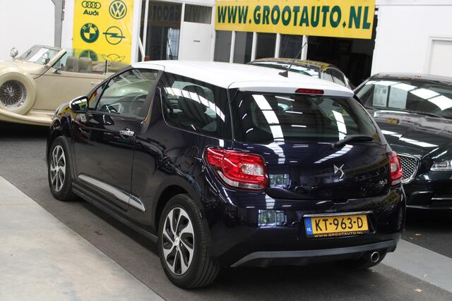 DS DS 3 1.2 PureTech Chic Dealer onderhouden, Airco, Cruise control, Isofix