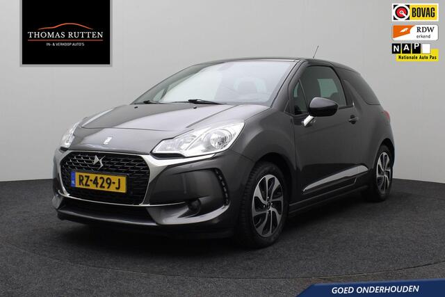 DS DS 3 1.2 PureTech Business 2018 NAP | Carplay | Bluetooth | Camera | Lichtmetaal | Half lederen sportstoelen | PDC | Climate control | Cruise conrol | Elek. ramen + spiegels
