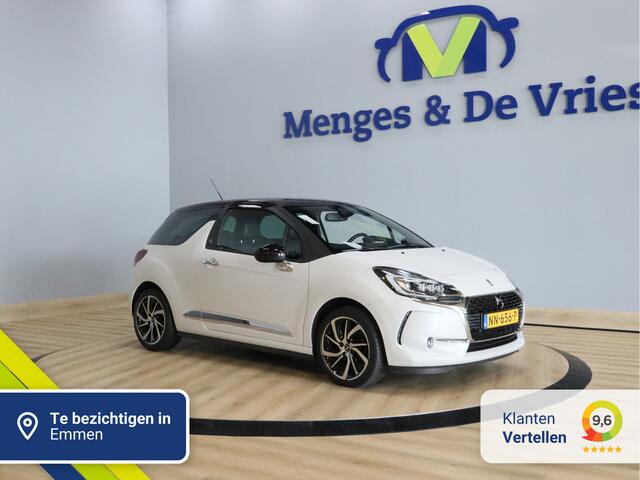 DS DS 3 1.2 PureTech Givenchy Le MakeUp Mat metallic | Airco ECC | Leer | Camera | LED | Cruise Control | Navigatie | Stoelverwarming | HiFiSystem | Isofix | NAP |