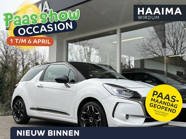 DS DS 3 1.2T Automaat 110pk Café Racer | HiFi Audio | Achteruitrijcamera | Navi | 17'' Velgen | Sportstoelen | Climate Control | Weinig kilometers!