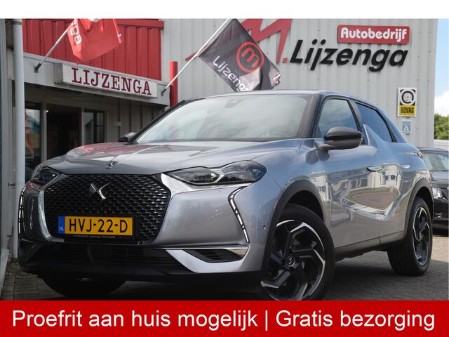 DS DS 3 CROSSBACK 1.2 PureTech Grand Chic Carplay | LED | Keyless | Head-up | Getint glas | LMV