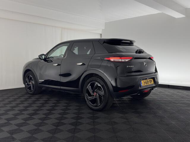 DS DS 3 CROSSBACK E-Tense Performance Line+ 50 kWh [ 3-Fase ] {SOH-90%} (INCL.BTW) *LEATHER-FABRIC | MATRIX-LED | ADAPTIVE-CRUISE | DIGI-COCKPIT | HEATED-SPORTSEATS | CAMERA | KEYLESS | NAVI-FULLMAP | DAB+ | ECC | PDC | 18''ALU*
