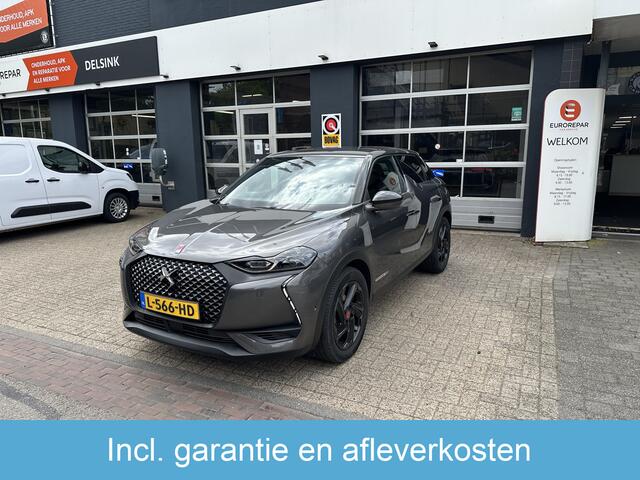 DS DS 3 CROSSBACK 1.2 PureTech Automaat Performance Line All-in Prijs Apple CarPlay/Android Auto/Camera/Hud/Stoelverw/Cruise Eurorepar