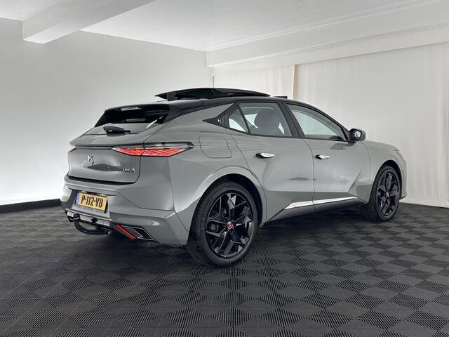 DS DS 4 1.6 PureTech Performance Line (INCL-BTW) Aut. *PANO | LEATHER-MICROFIBRE | FULL-LED | HEATED-SPORTSEATS | DIGI-COCKPIT | KEYLESS | CAMERA | LANE-ASSIST | CARPLAY | ECC | SHIFT-PADDLES | PDC | TOWBAR | 19''ALU*
