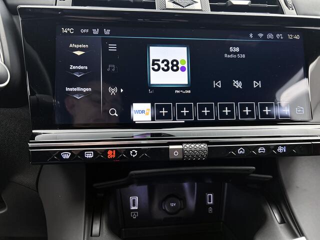 DS DS 7 E-Tense 225 pk Automaat Rivoli | Stoelverwarming | Lederen bekleding | Elektrische stoelverstelling met geheugen |