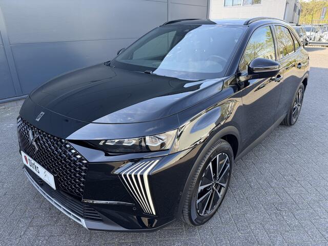 DS DS 7 225pk E-Tense Etoile (Elektrisch Schuifdak - Trekhaak - Leder incl verwarming/koeling/massage/geheugen - Elektrische Klep - Focal Electra - Camera - LED - Adaptieve Cruise Controle)