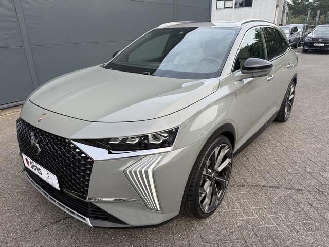 DS DS 7 360pk E-Tense 4x4 Opéra (Elektrisch Schuifdak - Leder incl verwarming/koeling/massage/geheugen - Focal Electra 0 NightVision - Elektrische Klep - 360gr Camera - 21" - Adaptieve Cruise Controle)