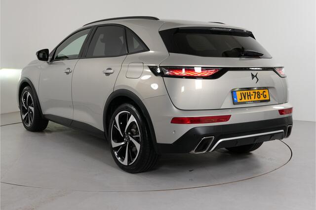 DS DS 7 Crossback E-Tense 1.6 PHEV 300 pk 4x4 ligne Noir | Pano | Leder | El. stl. verst. | Adaptieve Cruise | Nachtzicht | Stl. verw. | Camera 360 | El. klep | Premium Audio |