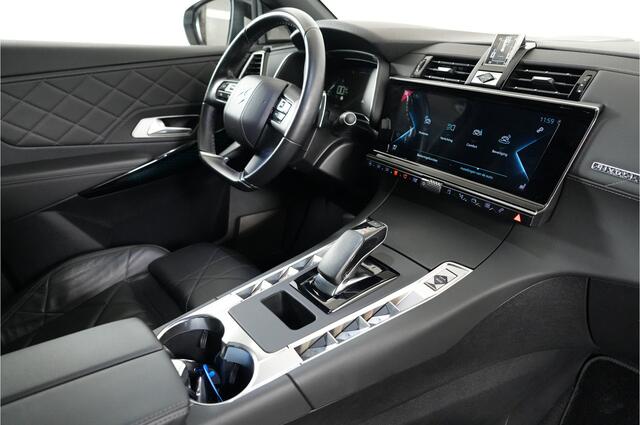 DS DS 7 Crossback E-Tense 1.6 PHEV 300 pk 4x4 ligne Noir | Pano | Leder | El. stl. verst. | Adaptieve Cruise | Nachtzicht | Stl. verw. | Camera 360 | El. klep | Premium Audio |
