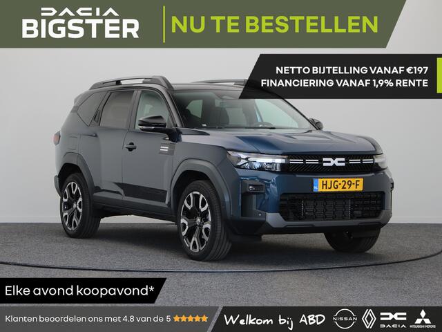 Dacia Bigster Journey Hybrid | Achteruitrijcamera | Cruise Control en snelheidsbegrenzer | Dacia Handsfree card voor openen, sluiten en starten zonder sleutel