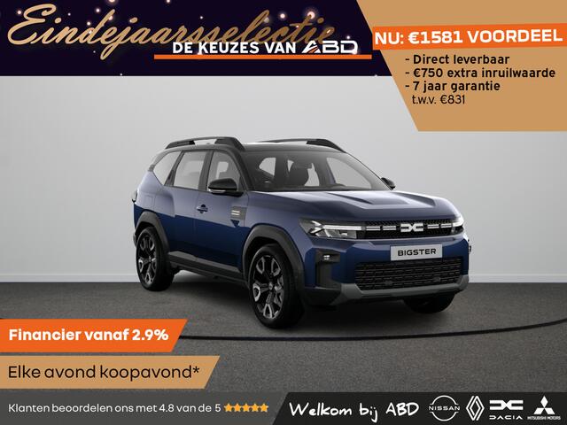 Dacia Bigster Limited Edition Hybrid-G 150 4x4 | Achteruitrijcamera | Cruise Control en snelheidsbegrenzer | Dacia Handsfree card voor openen, sluiten en starten zonder sleutel