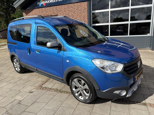 Dacia DOKKER 1.2 TCe Stepway 5p. 85KW Deurtjes (Distributie verv.) ( Navigatie, trekhaak, Airco, cruise control) RIJKLAARPRIJS!
