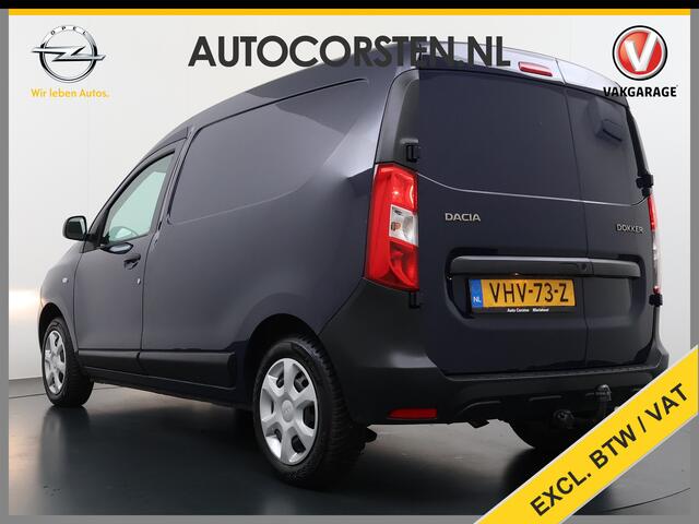 Dacia DOKKER 1.5DCI Airco Navi Trekhaak Euro 6 DAB Bluetooth Essential Betonplex Vloer Lat om Lat betimmering Schuifdeur Origineel Nederlandse Auto