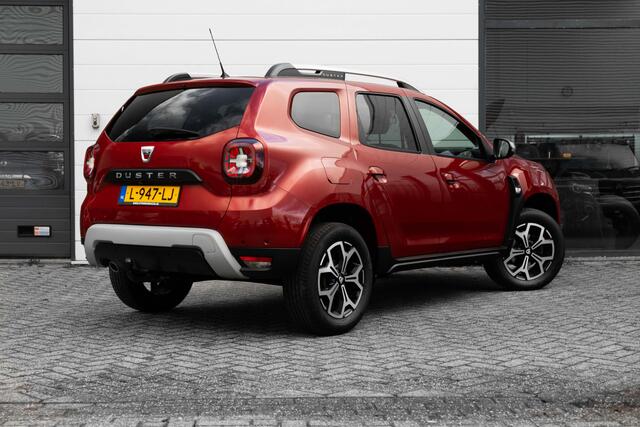 Dacia DUSTER 1.0 TCe 100 PK Bi-Fuel Prestige | Trekhaak | Climate Control | Navigatie | Camera achter | incl. Bovag rijklaarpakket met 12 maanden garantie |