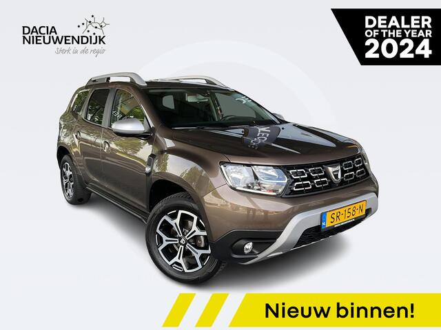 Dacia DUSTER 1.2 TCe Prestige TREKHAAK / NAVIGATIE / PARKEERSENSOREN / BLUETOOTH / CRUISE CONTROL / PARKEERCAMERA / CLIMATE CONTROL / DEALER ONDERHOUDEN!