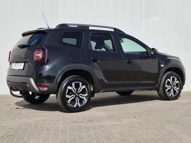Dacia DUSTER 1.3 TCe 150 Journey Automaat / Rood Lederen Bekleding / Pack Easy / Trekhaak 1.200 kg / Achteruitrijcamera / Apple Carplay Android Auto / Achteruitrijcamera / Cruise control / Keyless Entry/Start /