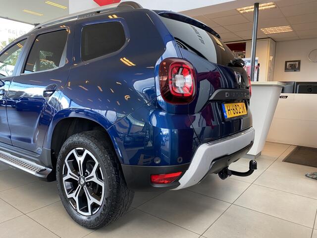 Dacia DUSTER 1.3 TCe Prestige,4WD,Trehaak,Navigatie,Rondomzichtcamera,Keyless,Parkeersensoren V&A,Spraakbediening,Airco,Cruisecontrol,Treeplankset,17 Inch Lmv