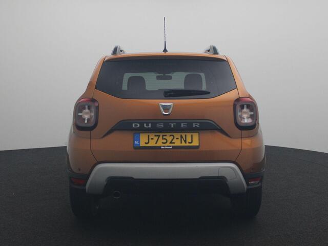 Dacia DUSTER TCe 130 Prestige | Medianav incl. Android Auto & Apple CarPlay | Dacia handsfree card | Elektronisch geregelde airconditioning | Reservewiel | Metaalkleur |